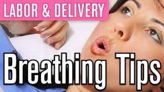 How to Breathe during Labor  Pregnancy [upl. by Einalem507]