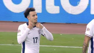 Curtis Jones GoalGreece vs England 03 All Goals and Extended Highlights [upl. by Nywrad289]