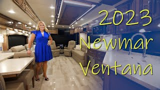 Luxury RV Video Tour  2023 Newmar Ventana [upl. by Desdee]