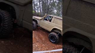 Nissan Patrol GR m57 swap going up steep hill 4x4 offroad 4wd nissan [upl. by Hyacinthia]