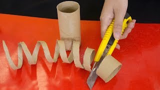 10 Awesome Life Hacks with Toilet Paper Rolls [upl. by Jit]