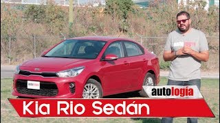 A prueba Kia Rio Sedán [upl. by Annovoj]