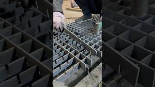 Metal Fence Assembly ASMR Perfectly Fitting Square Welds  So Satisfying [upl. by Whipple]