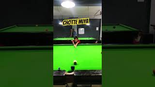 Chotemiya trending youtubeshorts instagram instareels snooker green beast snookerhighlights [upl. by Orella180]