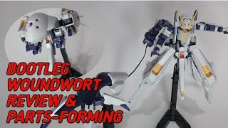 Bootleg Woundwort  HG 1144 Gundam TR6 Woundwort Review and Partsforming plamo gundam [upl. by Tobi]