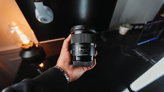 Sigma 50mm F14 DG HSM Art Canon Review [upl. by Hcra]