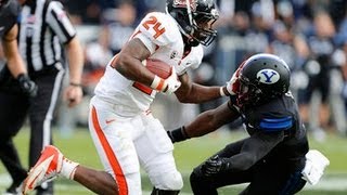 Top 5 Stiff Arms in College Football 201213 HD [upl. by Attaynik]