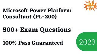 Microsoft Power Platform Consultant PL200 Exam Questions amp Dumps 2024 [upl. by Luahs]