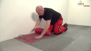 RAYCHEM QuickNet Floor Heating Mat Installation Guide German [upl. by Malvino]