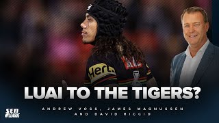 Why the Tigers are in the box set to sign Jarome Luai  SEN BREAKFAST [upl. by Yadsnil]