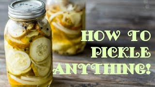 How to Pickle ANYTHING Quick Pickling Tutorial [upl. by Wren486]