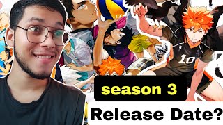 Haikyu Season 3 Release Date Hindi Dubbed Conform  Saitox [upl. by Hepzi]