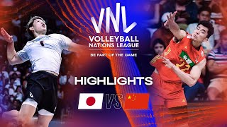 🇯🇵 JPN vs 🇨🇳 CHN  Highlights Week 3  Mens VNL 2023 [upl. by Crystie]