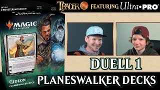 Planeswalker Deck Duell 1 Krieg der Funken Magic the Gathering War of the Spark deutsch MTG Trader [upl. by Angell609]