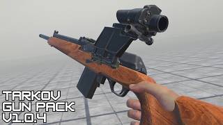 Everything NEW in The Tarkov Gun Pack v104  Bonelab Mods [upl. by Neellok709]