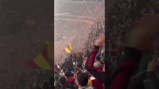 Galatasaraydan Sarı Çizmeli Mehmet Ağa ile şampiyonluk kutlaması shortsvideo shorts [upl. by Dunn]