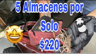 5 ALMACENES ABANDONADOS POR 220 DOLARES 🤩 [upl. by Aiahc477]