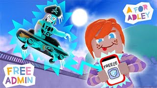 NEW A for ADLEY FREE ADMiN ROBLOX Official Trailer HACK GAME amp be a RAiNBOW GHOST The floor is LAVA [upl. by Ahmad]