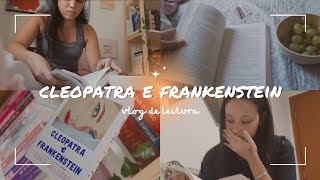 Vlog de leitura Cleopatra e Frankenstein 📚💛 [upl. by Aihsile]