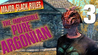 Impossible PURE ARGONIAN  3  by the rules of Major Slack  Skyrim Legendary Playthrough [upl. by Damian]