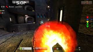 Quake Live mfactor vs GNiK  Aerowalk  Duel [upl. by Ardme]