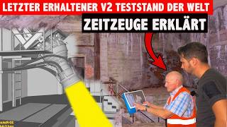 Letzter V2 Raketen Teststand der Welt 40 Meter tiefe unterirdische Bunkeranlage für Treibstoff [upl. by Rust71]