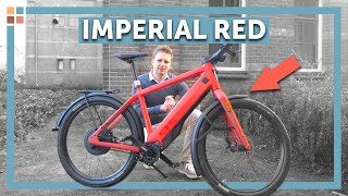 Stromer ST5 Smart Shift Dit is echt een UPGRADE ⚙️ 🔊 Launch Edition Imperial Red Review 2024 [upl. by Fonzie340]