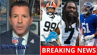 Ian Rapoport updates on Trade Deadline Lions checked in on ZaDarius Panthers to trade Clowney [upl. by Etnasa]