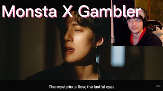 Reaction to Monsta X Gambler MV [upl. by Eiramllij]