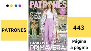 RESEÑA Revista Patrones 443 [upl. by Blythe]