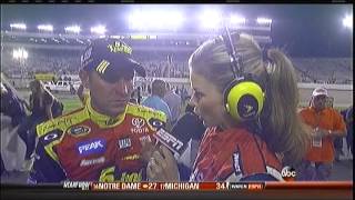 Clint Bowyer Cheats at Richmond [upl. by Nameerf]