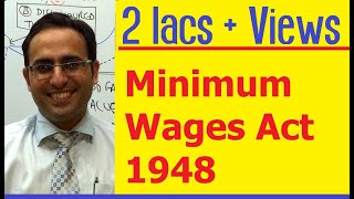 Introduction to Minimum Wages Act 1948 Video1  for CS CMA amp LLB [upl. by Daus]