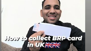 How to collect BRP card in uk [upl. by Anh]