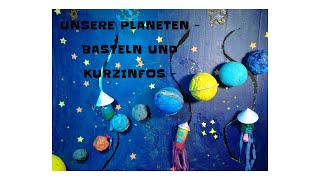 Sonnensystem  die Planeten basteln aus Luftballons und kurze Infos [upl. by Limhaj]