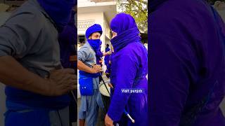 Nihang Singh In Anandpur Sahib Hola Mohalla Celebrations  Visit Punjab shorts [upl. by Hsatan]