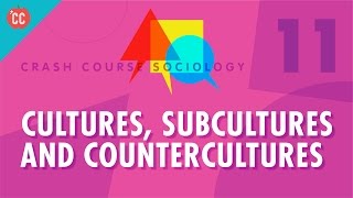 Cultures Subcultures and Countercultures Crash Course Sociology 11 [upl. by Wiener836]