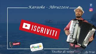 Occhio di vetro  Karaoke [upl. by Anitsirc475]