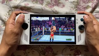 WWE 2K23  Asus Rog Ally pc handheld [upl. by Honora695]