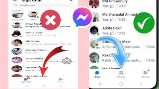 How To Fix Messenger People Option Not Showing Problem  People Option Missing on Messenger2024 [upl. by Atteoj113]