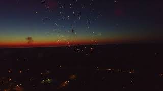 Drone  Fireworks  Lockport NY  742017 [upl. by Ciardap520]