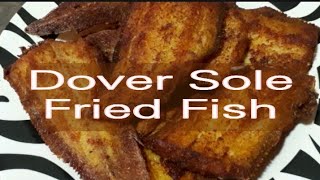 Dover Sole Fish  Simple Fried Fish  Fish  Meunière Diskarte Mitch Vlog [upl. by Nally]