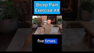 INSTANT Relief From Bicep Tendonitis Exercise 4 shorts [upl. by Felizio]