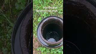 Septic System Backed Up And Is close To Spilling Onto The Lawn [upl. by Ellerahs]