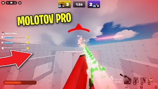 DIAMOND LEVEL MOLOTOV GOD PLAYS PRO ON ROBLOX RIVALS [upl. by Anhcar660]