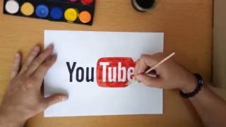 How to draw the Youtube logo [upl. by Tenn]