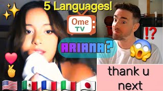 I Met ARIANA GRANDEs Doppelganger  OmeTV [upl. by Atik171]