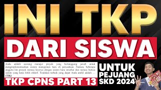 SOAL TKP CPNS 2024 PENALARAN [upl. by Jaquenetta]