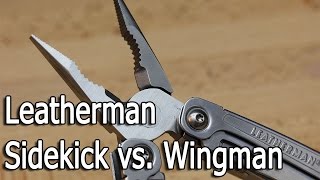 Leatherman Sidekick vs Wingman Review [upl. by Furlong190]