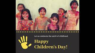 Happy Childrens Day [upl. by Ilac]