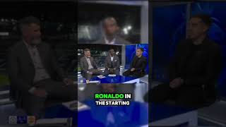 Gary Neville and Roy Keane gets heated when talking on Ronaldo CR7 at United garyneville cr7 [upl. by Tracee]